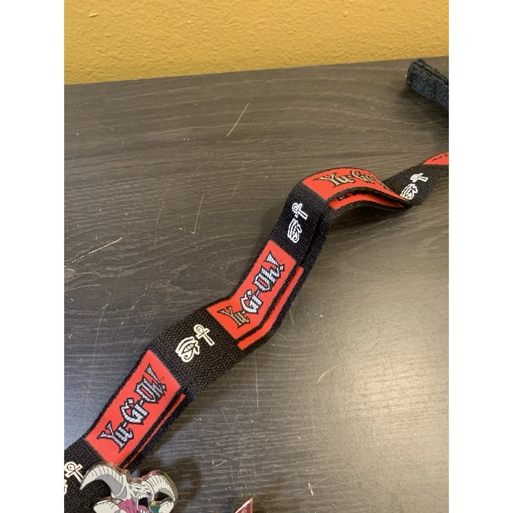 2003 Yu-Gi-Oh! Lanyard With 3 1st Edition Collector Pins Lot